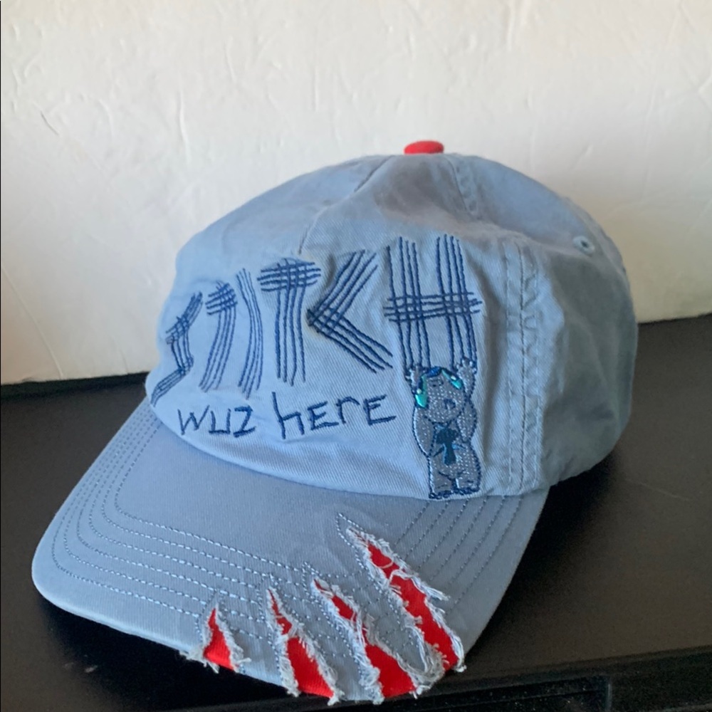 Disney Blue Stitch Embroidered Cap
